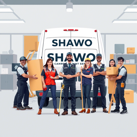 SHAWO Team bei der Arbeit
